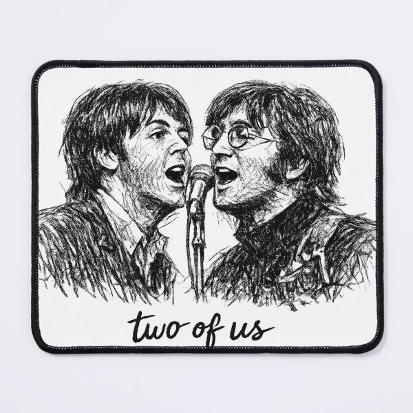 Item preview, Two of Us – Music Sketch Art designed and sold by simplehcity.