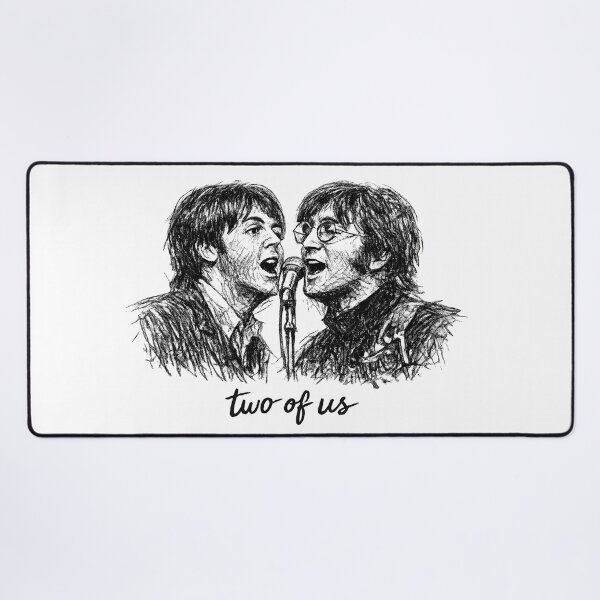 Item preview, Two of Us – Music Sketch Art designed and sold by simplehcity.