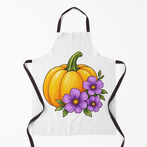 Item preview, Pumpkin with Flowers designed and sold by GraphicsClub.