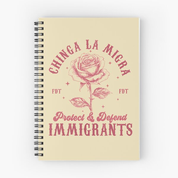 Item preview, Chinga La Migra Protect Defend Immigrants, Anti Trump FDT, Pro Immigration Activist designed and sold by nasr-say.