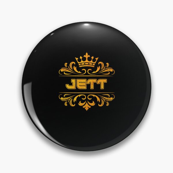 Item preview, Jett Personalized Funny & Unique Custom Name Design with Crown designed and sold by Watsonarts.
