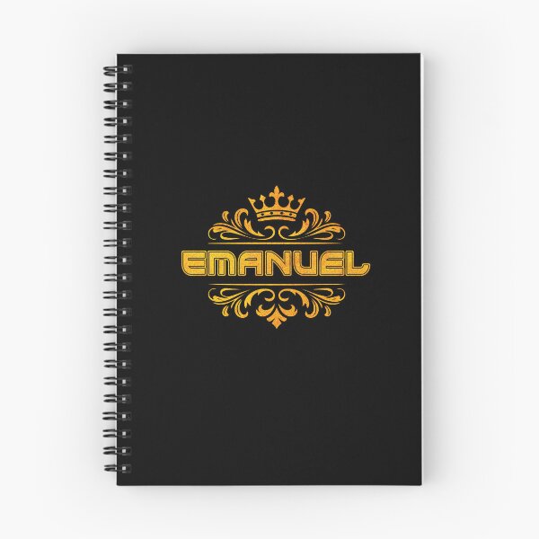 Item preview, Emanuel Personalized Funny & Unique Custom Name Design with Crown designed and sold by Watsonarts.