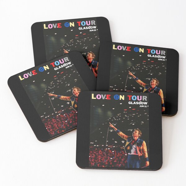 Item preview, Love On Tour Glasgow 2022 Music Concert Fan designed and sold by Khescoiu.