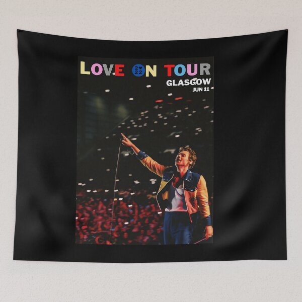 Item preview, Love On Tour Glasgow 2022 Music Concert Fan designed and sold by Khescoiu.