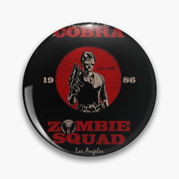 Item preview, Retro 1980s Zombie Squad Soldier Action Movie Poster designed and sold by SofiaBrand.