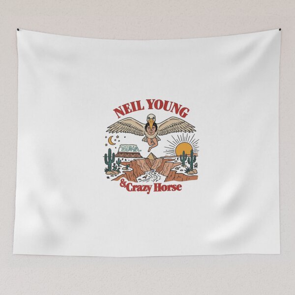 Item preview, Vintage Crazy Horse Young Retro Music Lover designed and sold by DorkStarMedia.