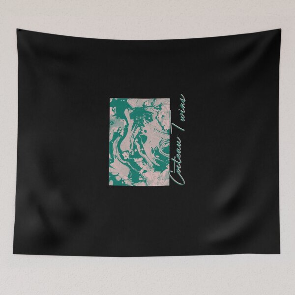 Item preview, Abstract Pink Green Marble Texture Watercolor Paint Art designed and sold by SofiaBrand.