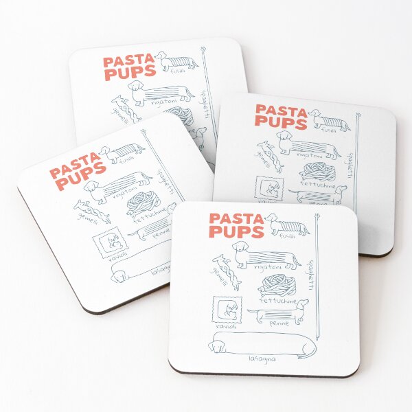 Item preview, Pasta Pups - Dachshund - Pasta Pups Dachshund -  Funny Dachshund Spaghetti - Wiener Dog Italian Food - Foodie Cat designed and sold by cleanframe.