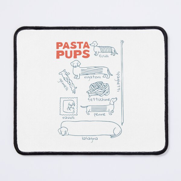 Item preview, Pasta Pups - Dachshund - Pasta Pups Dachshund -  Funny Dachshund Spaghetti - Wiener Dog Italian Food - Foodie Cat designed and sold by cleanframe.