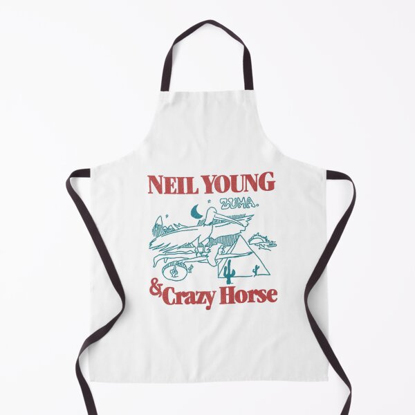 Item preview, Classic 70s vintage neil young & crazy horse fanmade designed and sold by DorkStarMedia.