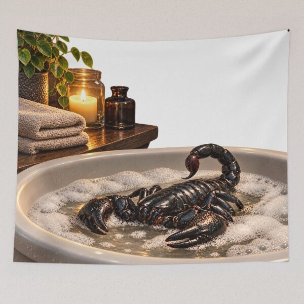 Item preview, Asian Forest Scorpion Bubble Bath designed and sold by Sillytoe.