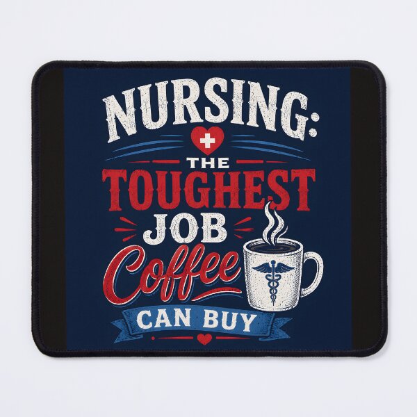 Item preview, Nursing The Toughest Job Coffee Can Buy Funny Medical Professional designed and sold by Sybille-Yates.