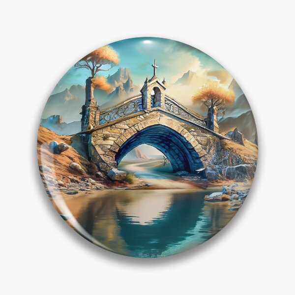 Item preview, Stone Bridge to Paradise designed and sold by ARTmanhART.