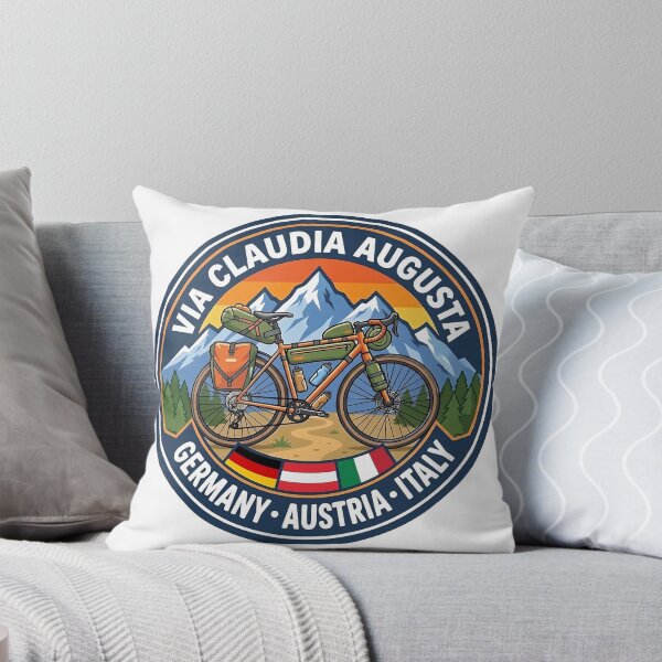 Item preview, Via Claudia Augusta Cycle designed and sold by MyMonkeyMerch.