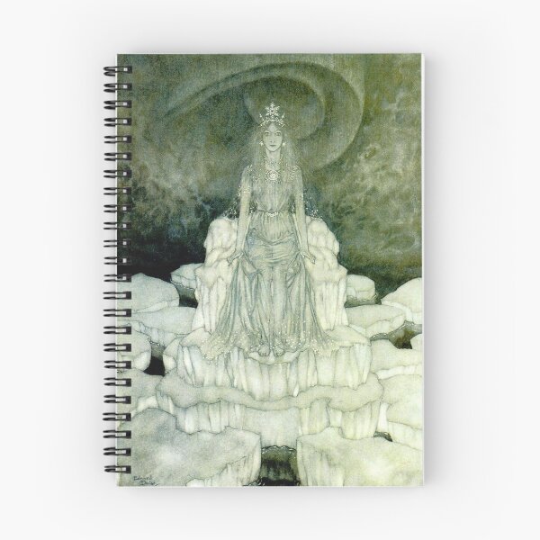 Item preview, Edmund Dulac The Snow Queen Vintage Fairytale Illustration designed and sold by CulturalCurios.