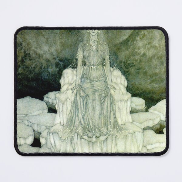 Item preview, Edmund Dulac The Snow Queen Vintage Fairytale Illustration designed and sold by CulturalCurios.