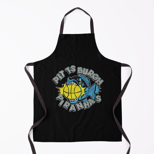 Item preview, Aggressive Blue Piranha Fish Basketball Mascot Graphic designed and sold by SofiaBrand.