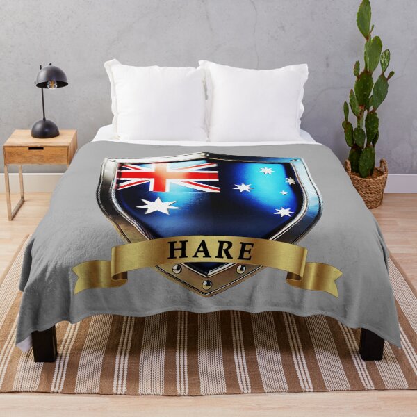 Item preview, Hare Australian Heritage Crest Shield designed and sold by Highlandkings.