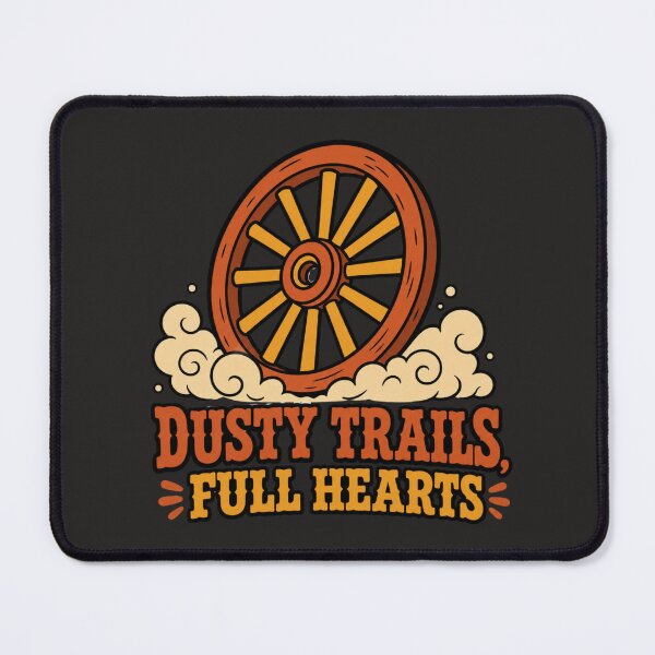 Item preview, Dusty Trails Full Hearts Wagon Wheel Western T-Shirt designed and sold by Dbm Teeverse.