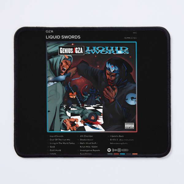 Item preview, Gzas - Liquid Swords Tracklist Album designed and sold by MohammedBoueyK.