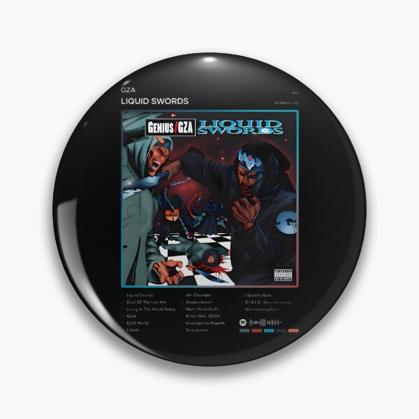 Item preview, Gzas - Liquid Swords Tracklist Album designed and sold by MohammedBoueyK.