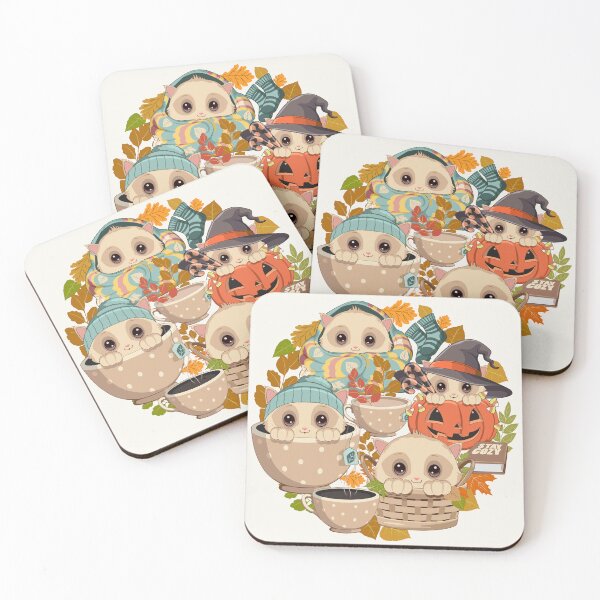 Item preview, Cute Cozy Autumn Kittens designed and sold by BluedarkArt.