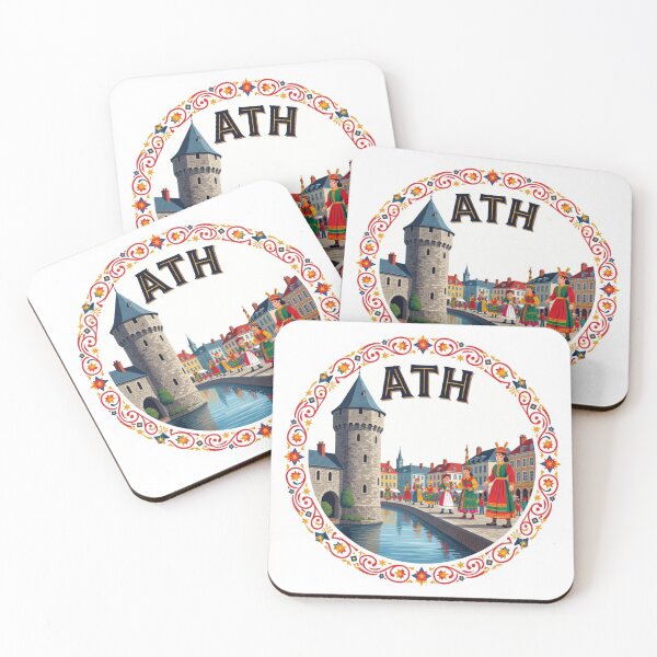 Item preview, Ath Belgium Sticker designed and sold by Imaginarium of Chaos falcon88 .