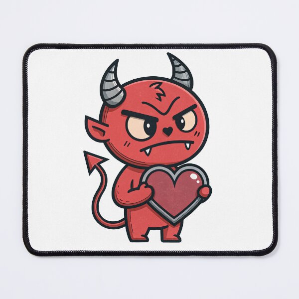 Item preview, Cute Devil with a Heart designed and sold by DesignGraphica.