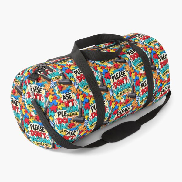Item preview, Please Don’t Vacuum I’m Missing a Piece – Funny Jigsaw Puzzle Gift designed and sold by astersgraphics.