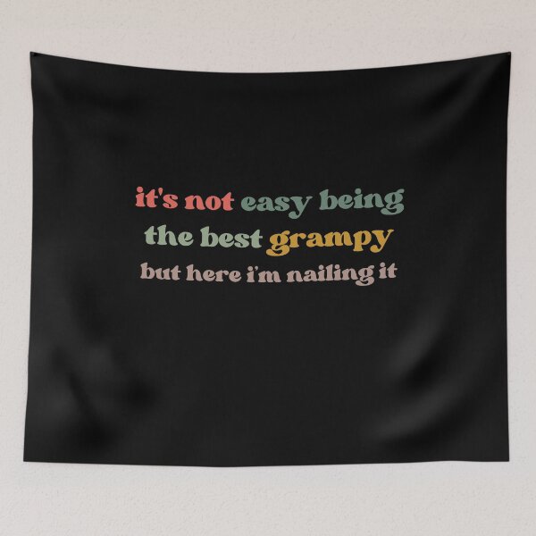 Item preview, Funny Grampy T-Shirt, It's Not Easy Being The Best Grampy Shirt, Humorous Grandpa Tee, Best Grampy Gift, Grampy Humor Shirt designed and sold by faridman.