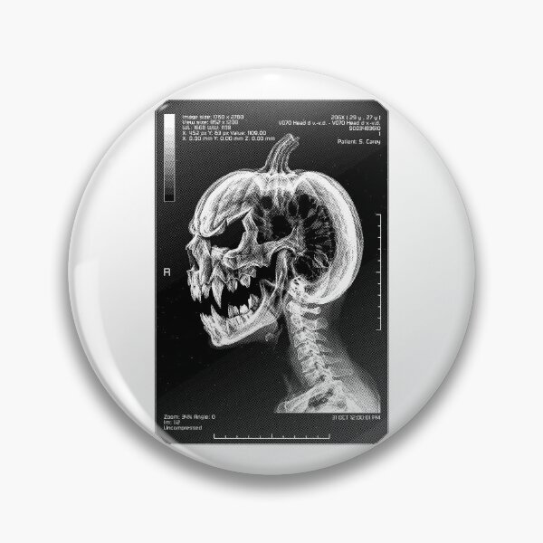 Item preview, Radiology Nurse Radiologist Halloween Pumpkin Skull X-Ray designed and sold by GrandeDuc.