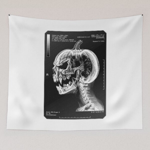 Item preview, Radiology Nurse Radiologist Halloween Pumpkin Skull X-Ray designed and sold by GrandeDuc.