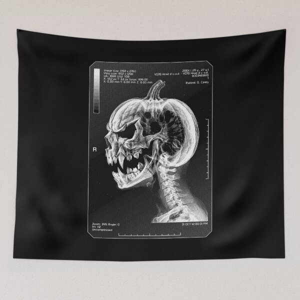 Item preview, Radiology Nurse Radiologist Halloween Pumpkin Skull X-Ray designed and sold by GrandeDuc.