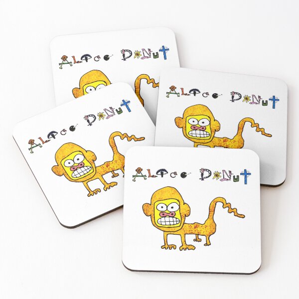 Item preview, Monkey Post Punk Yellow designed and sold by MosiUniq.