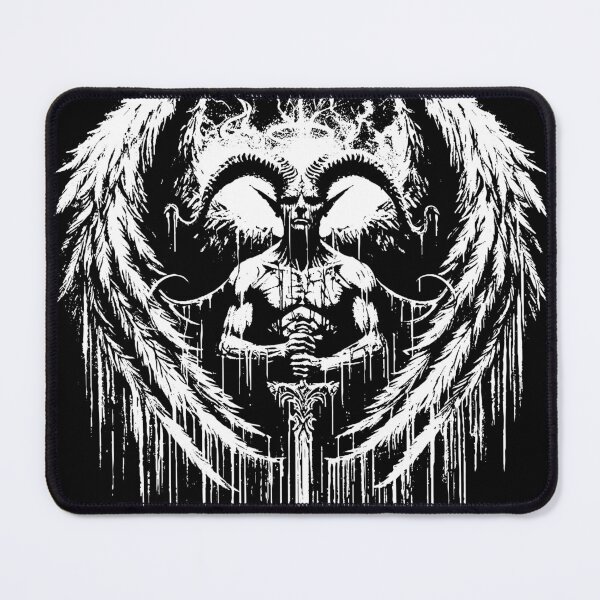 Item preview, Dark Art Lucifer Fallen Angel Demon Wings Gothic Satanic designed and sold by MORSPECTIVE.