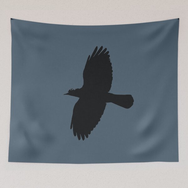 Item preview, Minimalistic Jackdaw Air-Borne designed and sold by taiche.