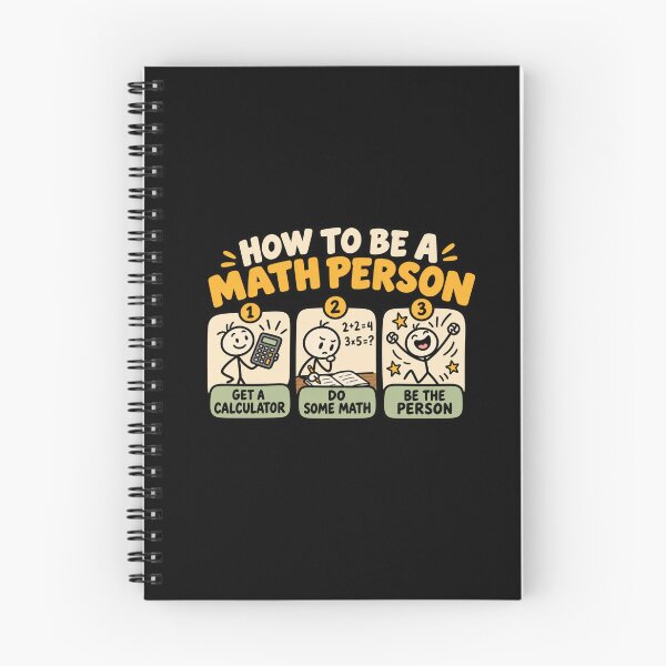 Item preview, How to be a math person  designed and sold by HiPatti.