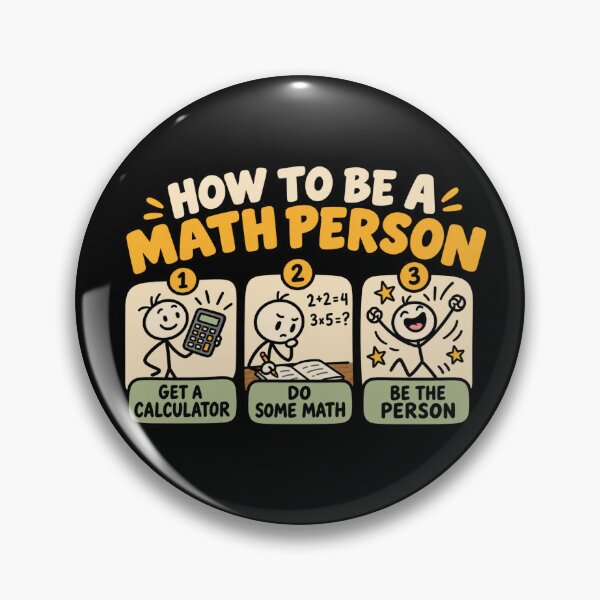 Item preview, How to be a math person  designed and sold by HiPatti.