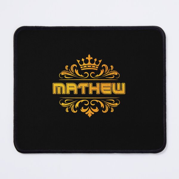 Item preview, Mathew Personalized Funny & Unique Custom Name Design with Crown designed and sold by Watsonarts.