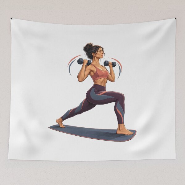 Item preview, Weighted Yoga Strength Flow designed and sold by Philippa Shop.
