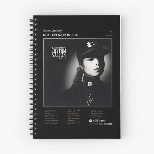 Artikelvorschau, Janet Jackson – Rhythm Nation 1814 Trackliste Album entworfen und verkauft von MohammedBoueyK.