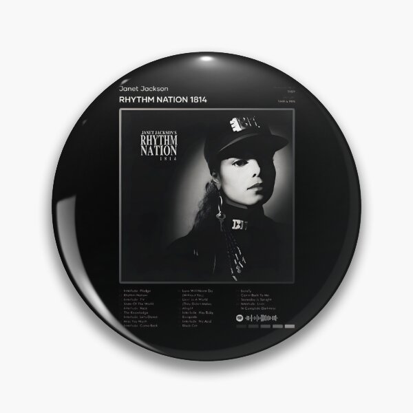 Artikelvorschau, Janet Jackson – Rhythm Nation 1814 Trackliste Album entworfen und verkauft von MohammedBoueyK.