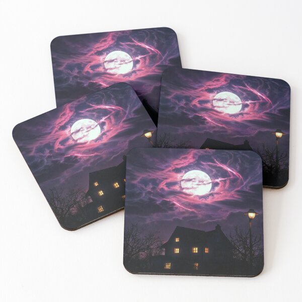 Item preview, Moonlight Over the Silent House designed and sold by Anvc-Art.