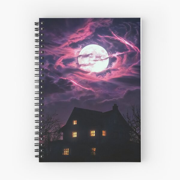 Item preview, Moonlight Over the Silent House designed and sold by Anvc-Art.