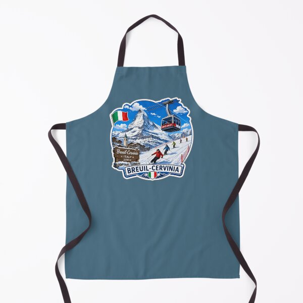 Item preview, Cervinia Italy Italia Ski Skiing Italian Alps Sticker TShirt 09 designed and sold by OuterShellUK.