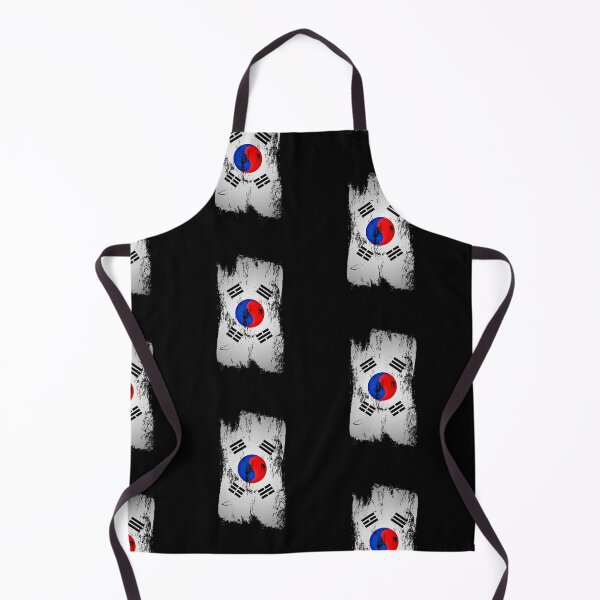 Item preview, South Korea Flag Distressed Paint Brush Stroke Taegeukgi Pride designed and sold by Danny-Arts1.