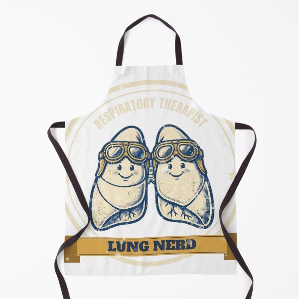 Item preview, Lung Nerd - Funny Respiratory Therapist Vintage Badge designed and sold by Dlvznbm.