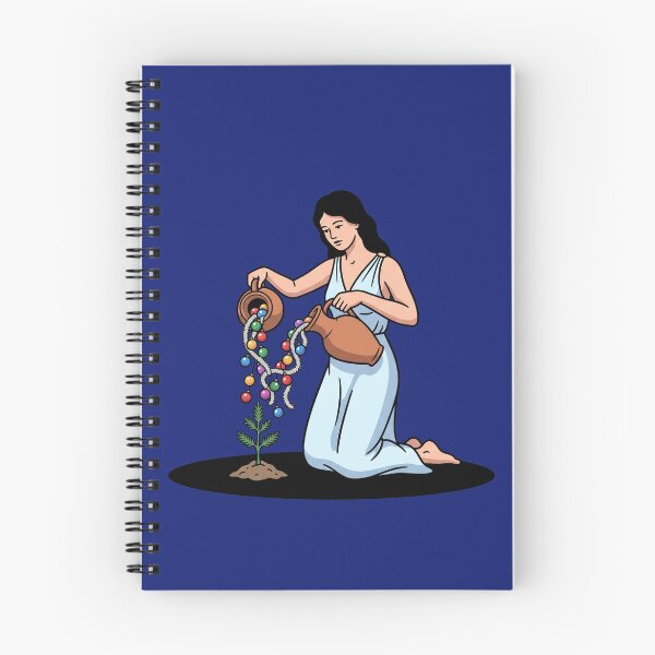 Item preview, Greek Nymph Watering Christmas Tree Statue Pop Art designed and sold by Rare By Hero.