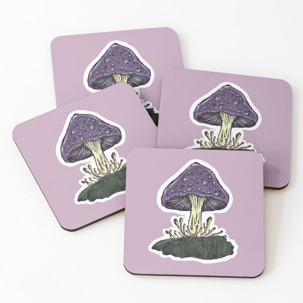 Item preview, Forest Mushroom | Vintage Ink Fungi Illustration  designed and sold by Half Mess.