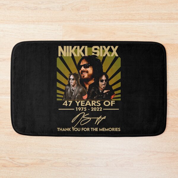 Item preview, Nikki Sixx 45 Years Of 1975 2020 Thank You For The Memories Signatures designed and sold by zackmccnorey.